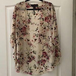 Floral Kimono Top